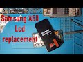 Samsung A505 A50 2019 original lcd service pack replacement