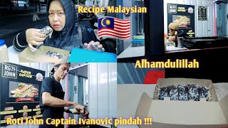 REVIEW JUJUR !!! TEMPAT  NIAGA \u0026 MENU BARU ROTI JOHN CAPTAIN IVANOVIC || RECIPE MALAYSIAN