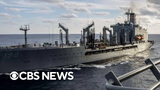 U.S. Navy oil ship damaged off coast of Oman as Middle East tensions rise