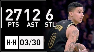 Kyle Kuzma  Highlights Bucks vs Lakers (2018.03.30) - 27 Pts, 12 Reb, 6 Ast!