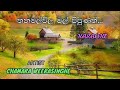 Thanamalwila mal pipunath karaoke | without voice | chamara weerasingha