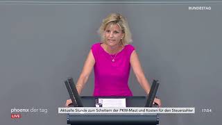 Daniela Ludwig (CDU/CSU) zum Scheitern der PKW-Maut - Aktuelle Stunde im Bundestag am 26.06.19