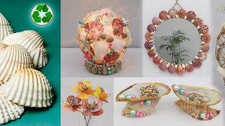 10 Home decorating ideas handmade with Seashell | Seashell craft ideas