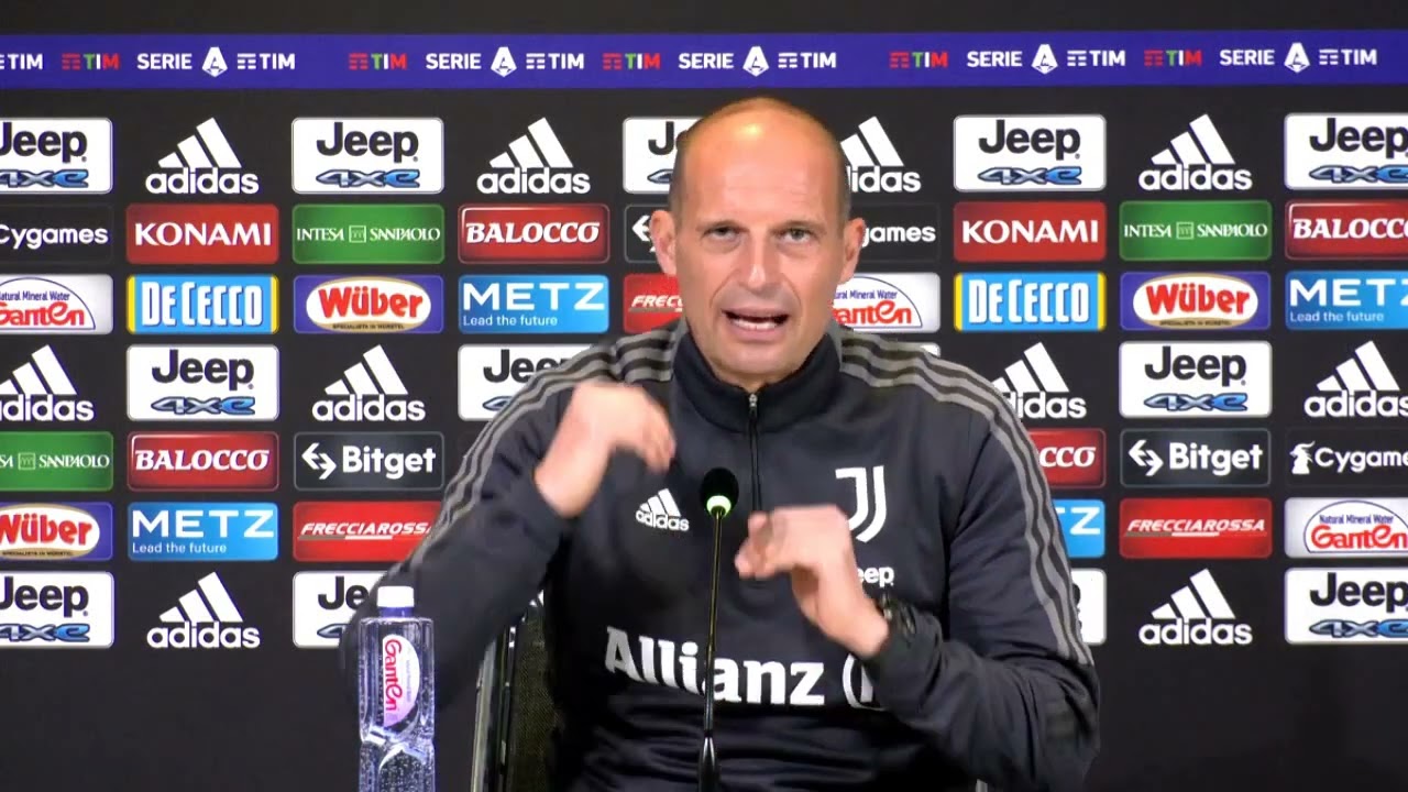 | MILAN - JUVE | Allegri: "la Rosa Resterà Questa". Conferenza Stampa ...