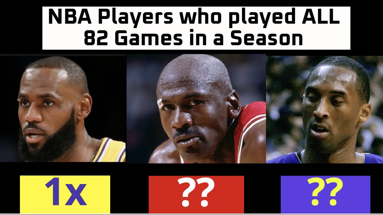 NBA Players Who Played ALL 82 Games In A Regular Season - YouTube