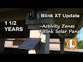 Blink XT Update 1 1/2 Year Review + Activity Zones and Blink Solar Panel