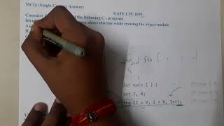 GATE CSE 2005