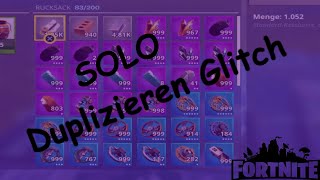 SOLO DUPLIZIEREN GLITCH SCHNELL UND EINFACH DUPLIZIEREN Fortnite Rette Die Welt