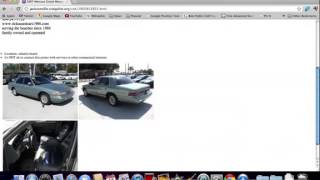 Craigslist Jacksonville FL Used Cars How To Search