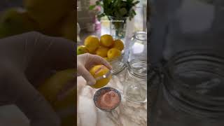 How to make preserved lemon at home easy quick moroccan way #recipes #moroccan  #