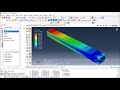 Change background color| measure distance| xy data export| contourplot format| - ABAQUS Tutorial