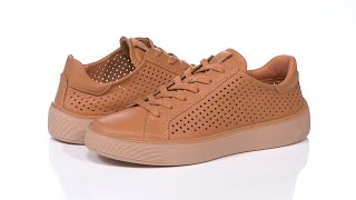 ECCO Street Tray Perforated Sneaker SKU: 9480309