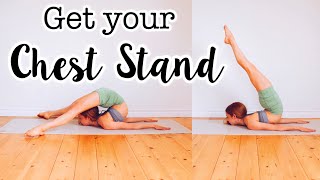 How to do a Chin Chest Stand