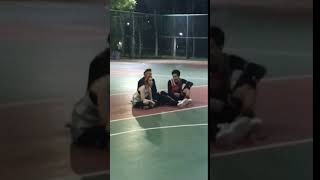 180627 潘瑋柏 Will Pan 和 G.E.M. 在朝阳公园 打篮球⛹️