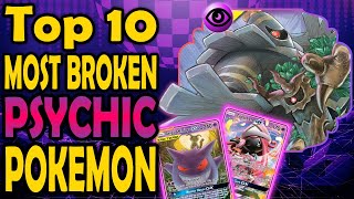 Top 10 Most Broken Psychic Types in the Pokemon TCG