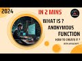 Anonymous functions in Javascript Explained: Step-by-Step Guide and Javascript Implementation