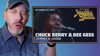 Bee Gees & Chuck Berry  - Johnny B. Goode  |  REACTION