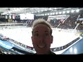 V 2/3: Sports Travel GOAT Enjoys His 1st Pro Ice Hockey Match in Europe. Sweden! Playoffs? Playoffs!