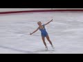 competition isabella age 11 may day open 2018 juvenile free skate