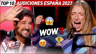 Las Audiciones a Ciegas MÁS VISTAS de La Voz España 2023 🇪🇸