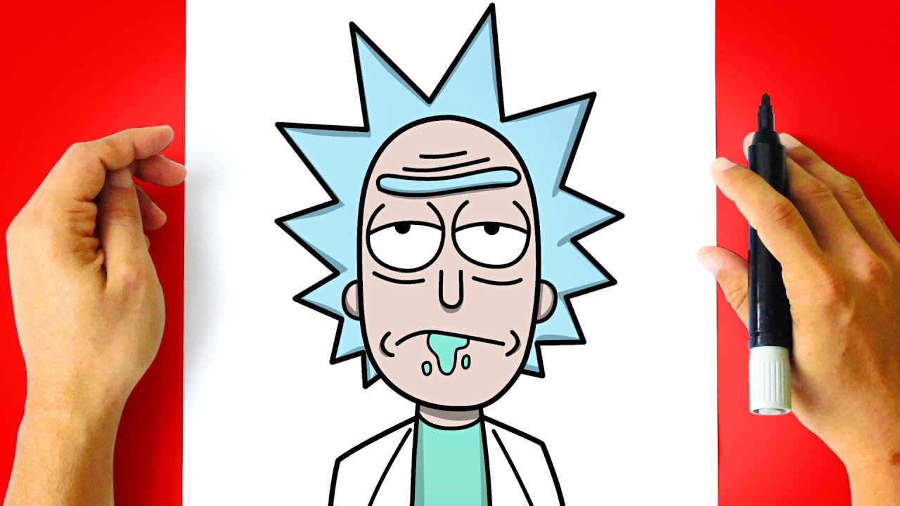How To Draw Rick Rick And Morty Youtube How To Draw Rick Rick And Morty Youtube