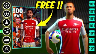 Halloween Campaign Free Gabriel Jesus Best Training Guide 🥶 || efootball 2025 ✨