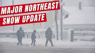 Brewing Nor'easter To Slam The Northeast, Unleashing Significant Snow To I-95 Corridor