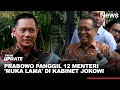 12 Menteri 'Muka Lama' di Kabinet Jokowi dipanggil Prabowo, Siapa Saja?