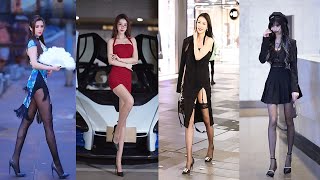 Mejores Street Fashion Tik Tok 2021 | Hottest Chinese Girls Street Fashion Style 2021 Ep.134