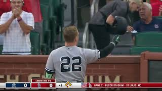 Harrison Bader Gets Standing Ovation In Return To St. Louis