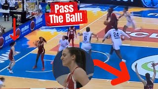 Angel Reese REFUSES to Pass to Caitlin Clark?!