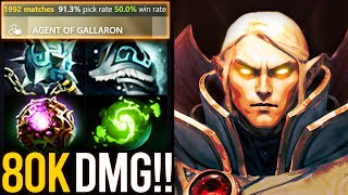 INSANE 80K DAMAGE! Grandmaster Invoker vs Slardar Mid | Dota 2 Invoker