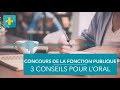 concours de la fonction publique 3 conseils pour l oral