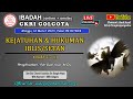 Kebaktian Online GKRI Golgota 12 Maret 2023 | Kejatuhan & Hukuman Iblis / Setan | Yudas 5-7 (2)