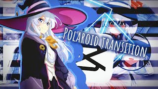 Polaroid transition tutorial 💙🤍 (Capcut)