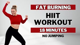 🔥18 Min LOW IMPACT HIIT🔥FAT BURNING CARDIO \u0026 TONING🔥ALL STANDING🔥NO JUMPING🔥NO REPEAT🔥