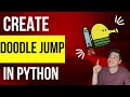 How to Make Doodle Jump in Python using PyGame! Infinite Jumping Game full game creation tutorial!