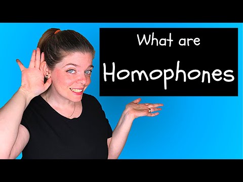 What is a homophone for chews?
