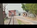 tista railway bridge in afternoon from padmarag express.