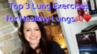 Top 3 Lung Exercises for Healthy Lungs #breathingexercise #copd #longcovid
