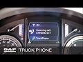 DAF Trucks UK | DAF Truckphone Explained | Product Familiarisation