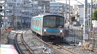 【普通到着＆発車！】奈良線 205系1000番台 普通城陽行き 桃山駅