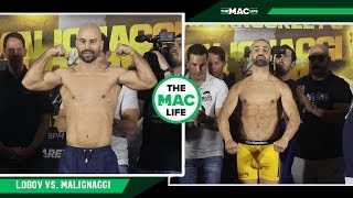 Artem Lobov vs. Paulie Malignaggi | Official Weigh-Ins