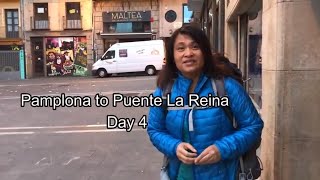 Our Camino   Ep  4  Pamplona to Puente La Reina