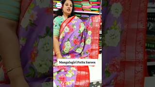 Mangalagiri Pattu Sarees|Price 3800/- Free Shipping|WhatsApp number for Booking 9000056318 #saree