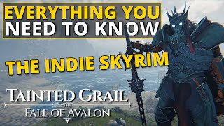 Is this the New Indie Skyrim? - Tainted Grail: The Fall of Avalon Explained