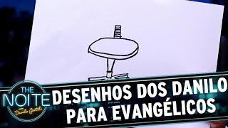 Desenhos do Danilo para evangélicos | The Noite (14/07/17)