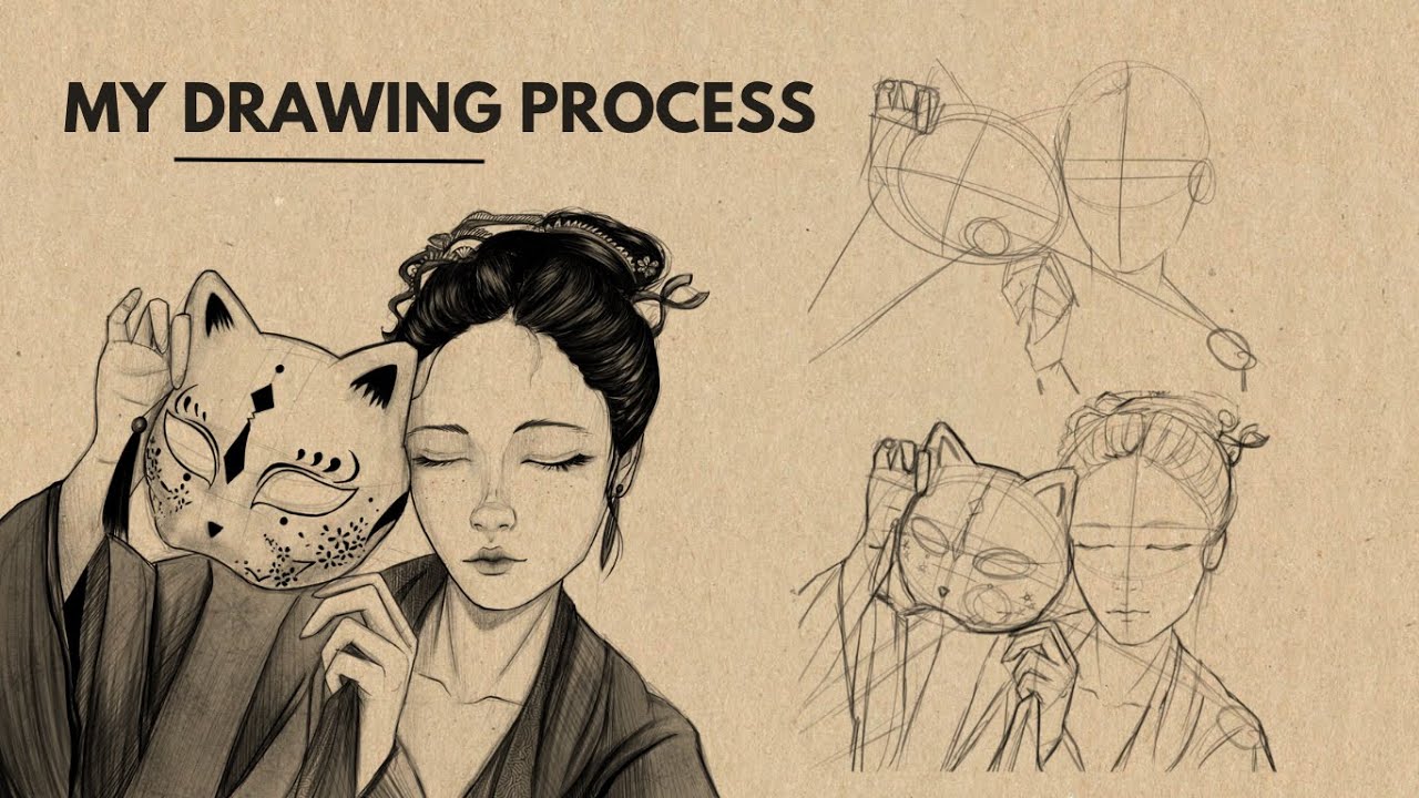 My Drawing Process Youtube