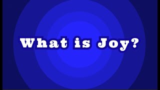Amazing Object Lessons: Fruit of the Spirit "JOY"