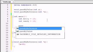 Buckys C++ Programming Tutorials 39 Pass by Reference with Pointers